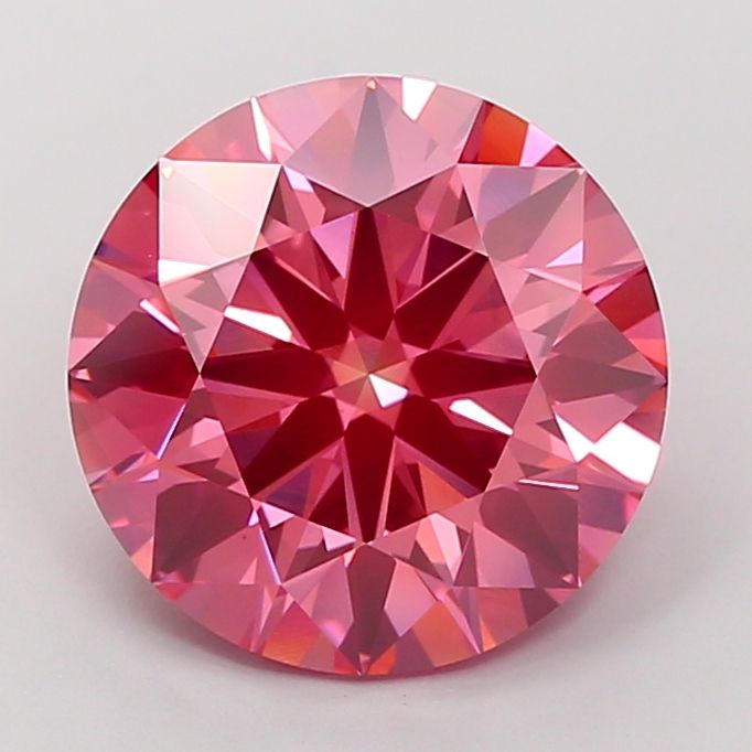 5.56 ct. round Lab Grown Diamond front image
