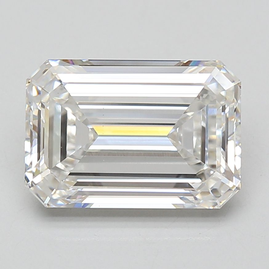 5.09 ct. emerald Lab Grown Diamond front image