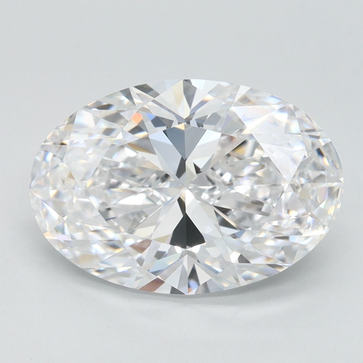 3.01 ct. oval Lab Grown Diamond front image