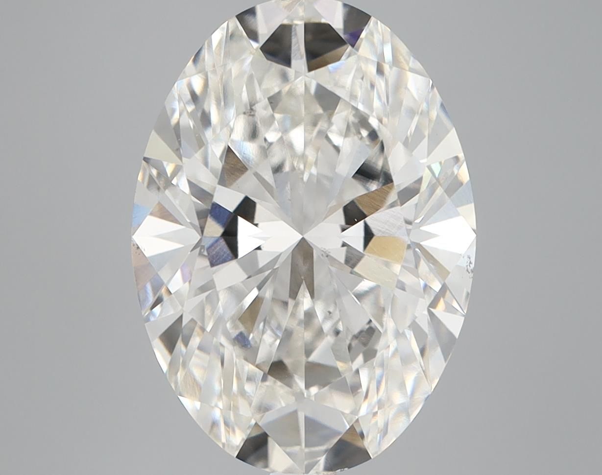 5.05 ct. oval Lab Grown Diamond front image