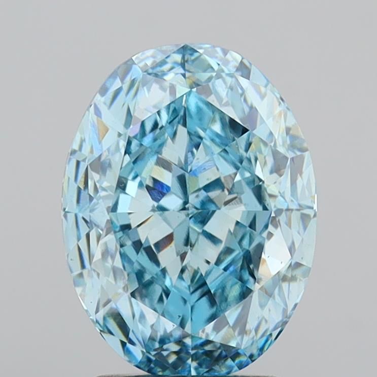 3.07 ct. oval Lab Grown Diamond front image