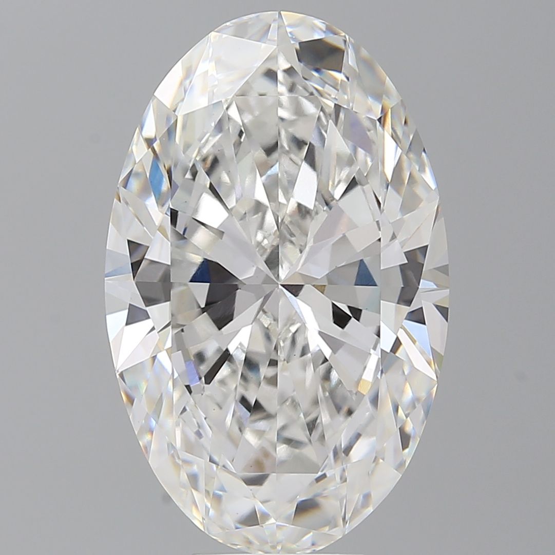 9.59 ct. oval Lab Grown Diamond front image