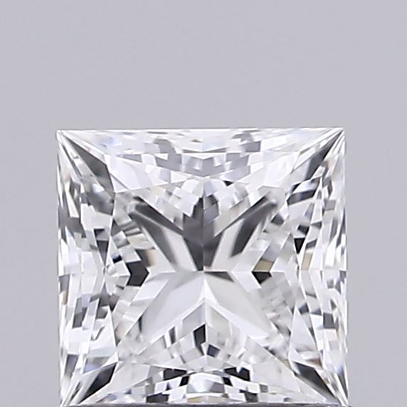 0.74 ct. princess Lab Grown Diamond front image