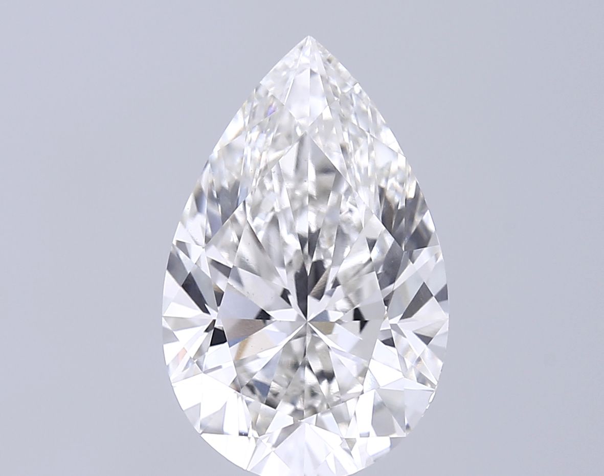 5.21 ct. pear Lab Grown Diamond front image