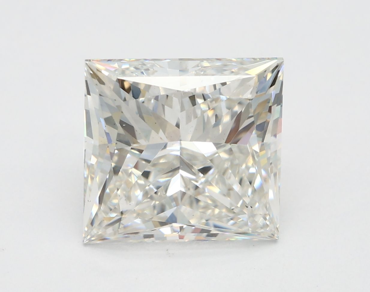 3.50 ct. princess Lab Grown Diamond front image