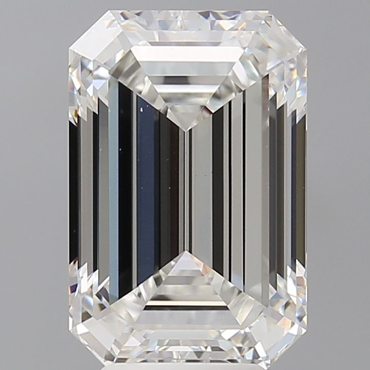5.50 ct. emerald Lab Grown Diamond front image