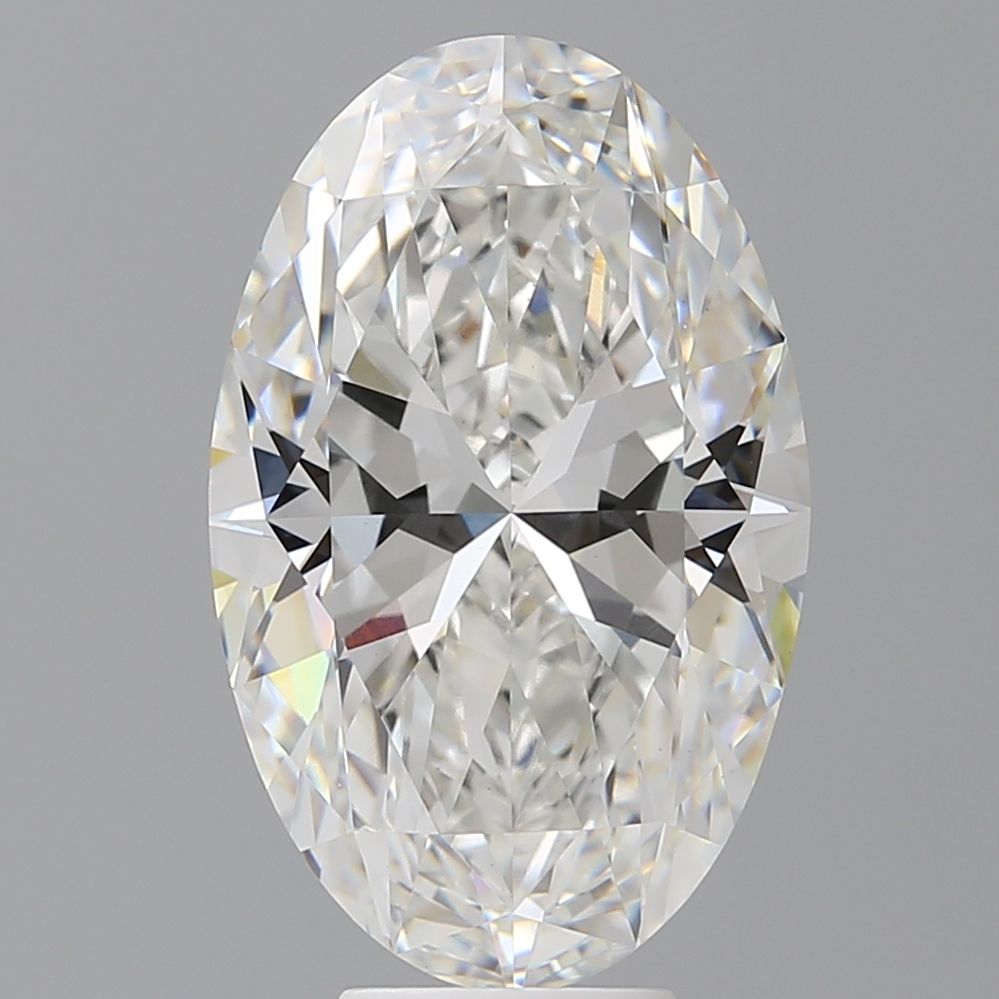 7.58 ct. oval Lab Grown Diamond front image