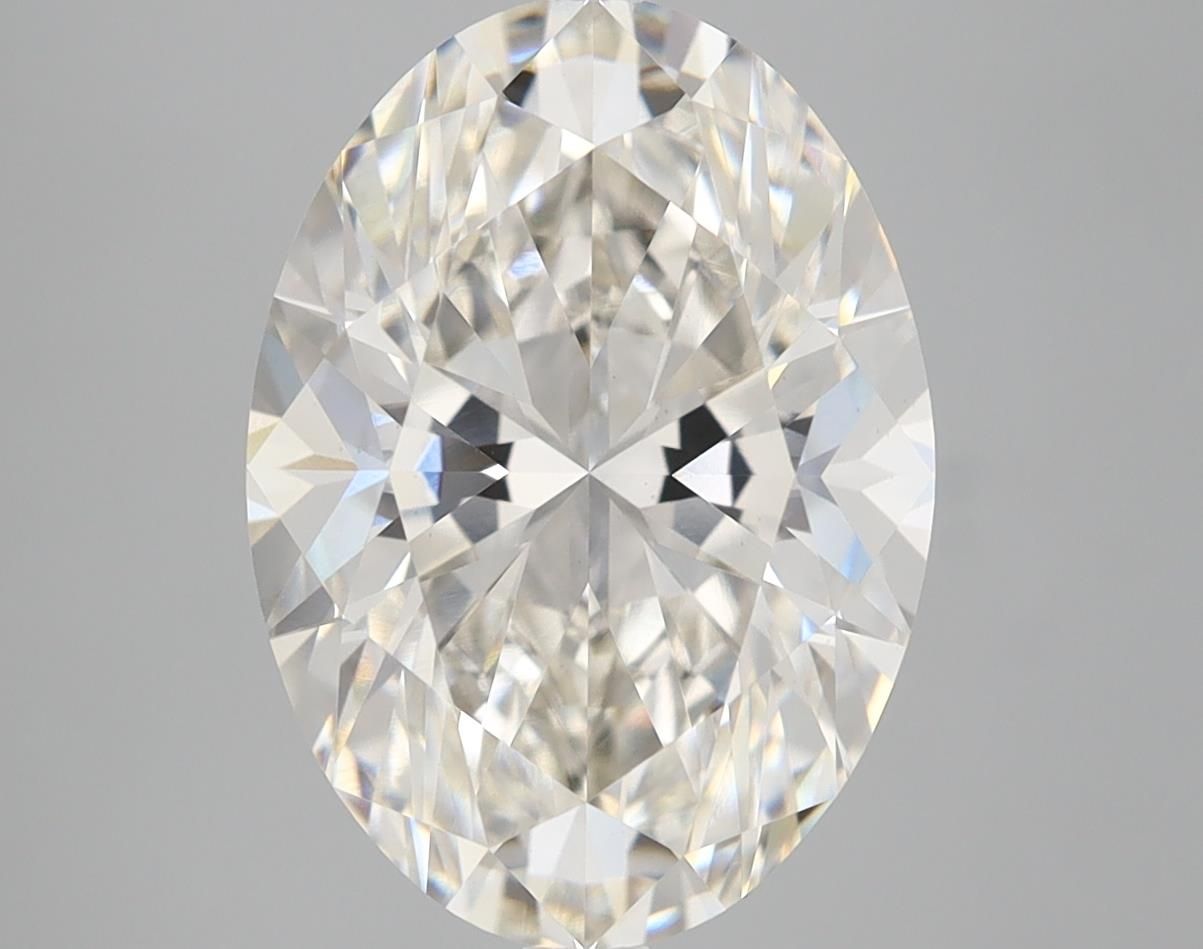 5.05 ct. oval Lab Grown Diamond front image