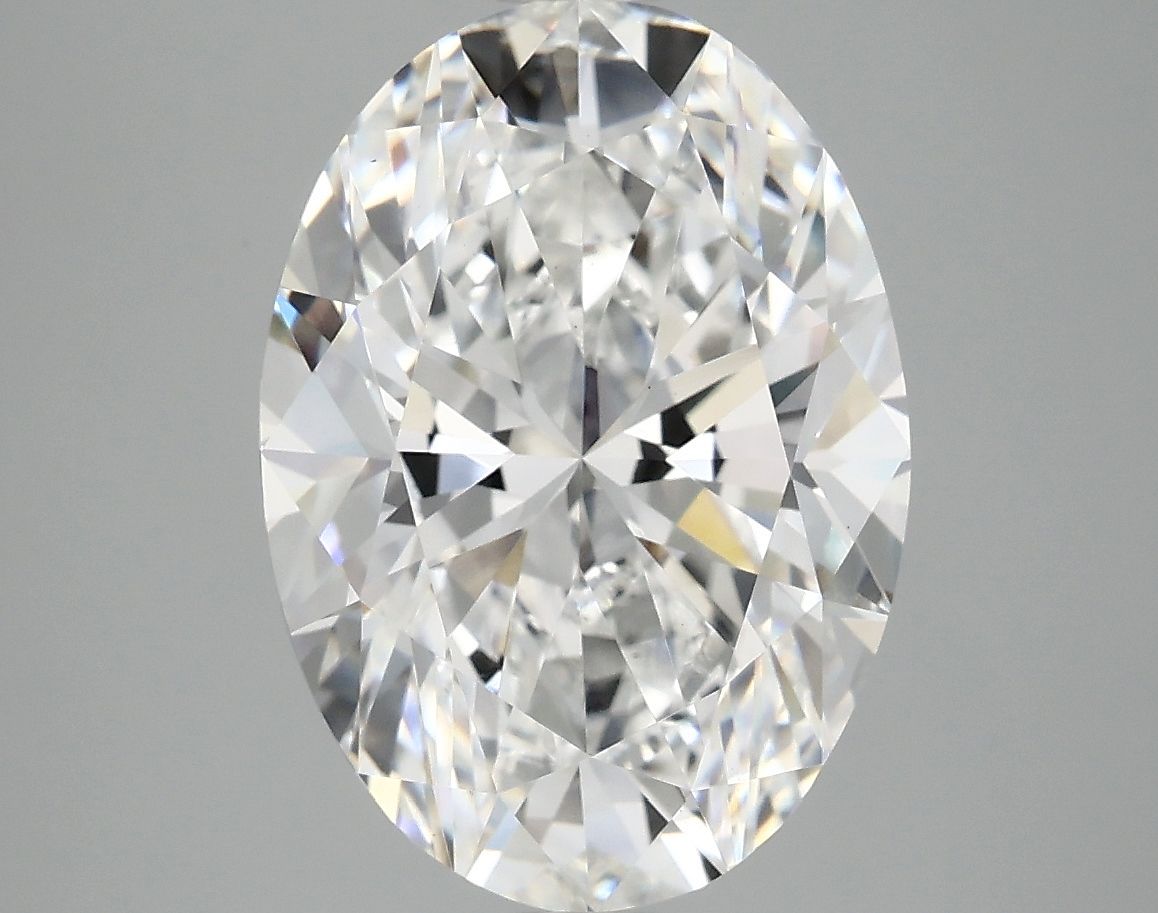 5.05 ct. oval Lab Grown Diamond front image