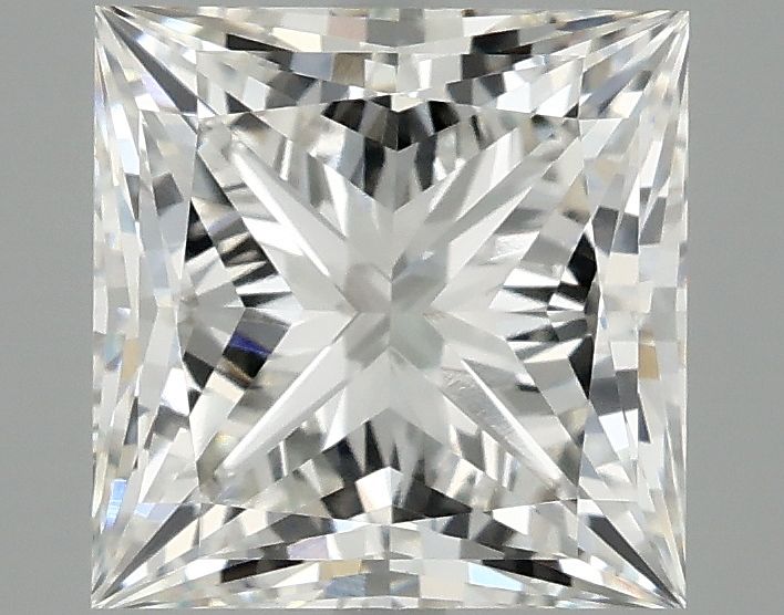 3.09 ct. princess Lab Grown Diamond front image