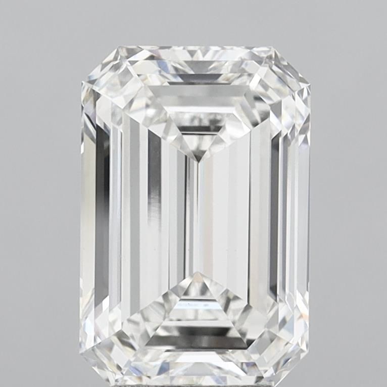 5.51 ct. emerald Lab Grown Diamond front image