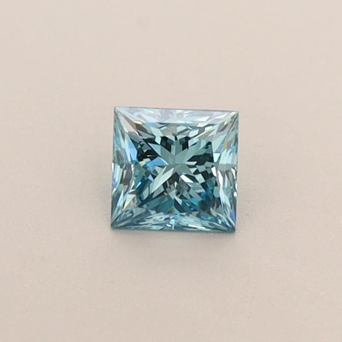 0.27 CT Fancy Vivid Blue PRINCESS