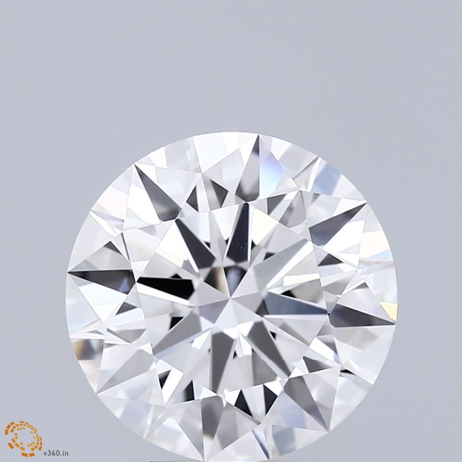 5.05 ct. round Lab Grown Diamond front image