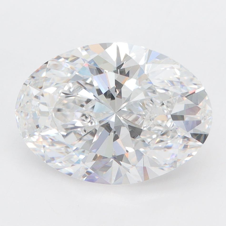 3.07 ct. oval Lab Grown Diamond front image