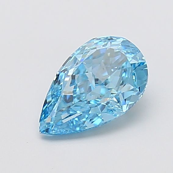 1.27 CT Fancy Vivid Blue PEAR