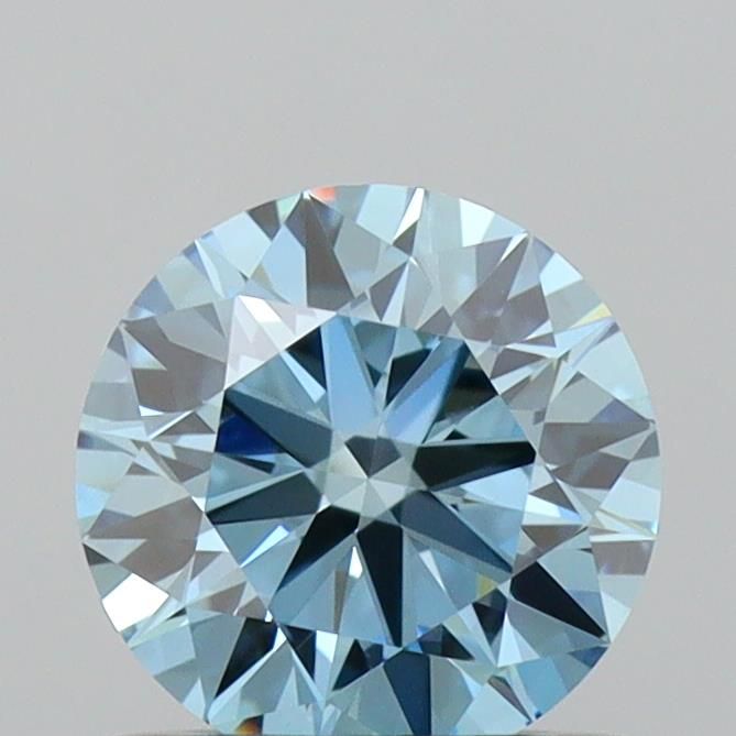 0.68 CT Fancy Vivid Blue ROUND