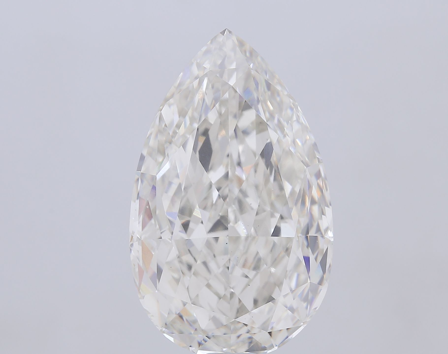 31.13 ct. pear Lab Grown Diamond front image