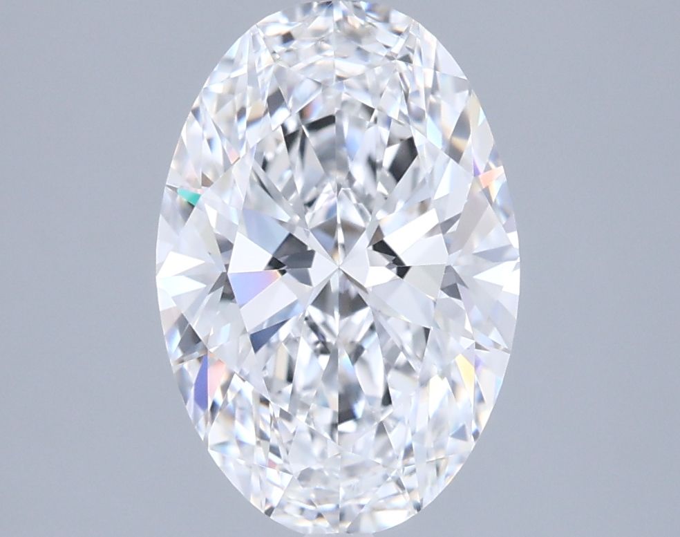 2.07 ct. oval Lab Grown Diamond front image