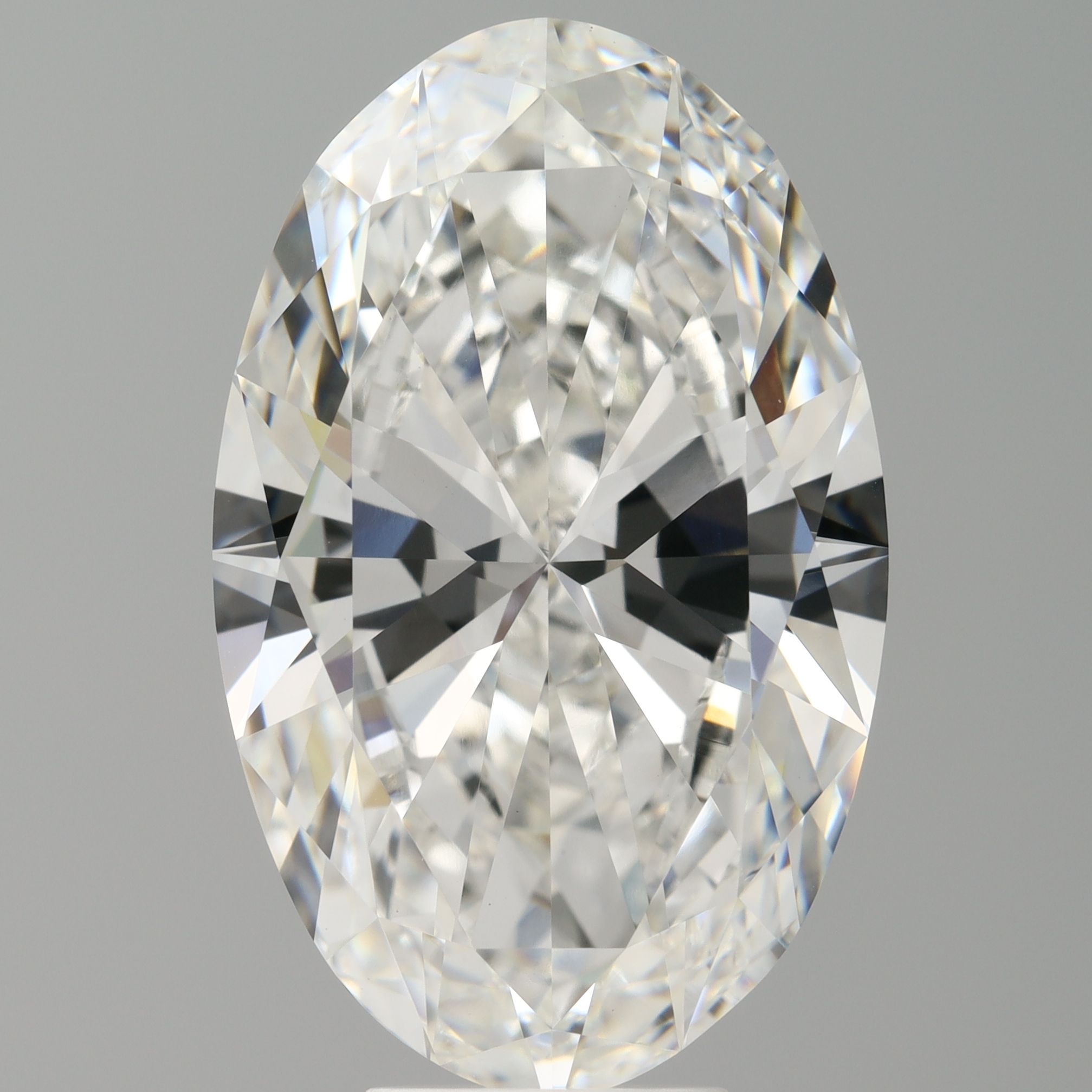 8.04 ct. oval Lab Grown Diamond front image