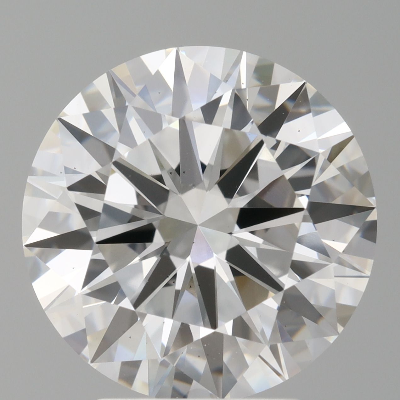 4.00 ct. round Lab Grown Diamond front image