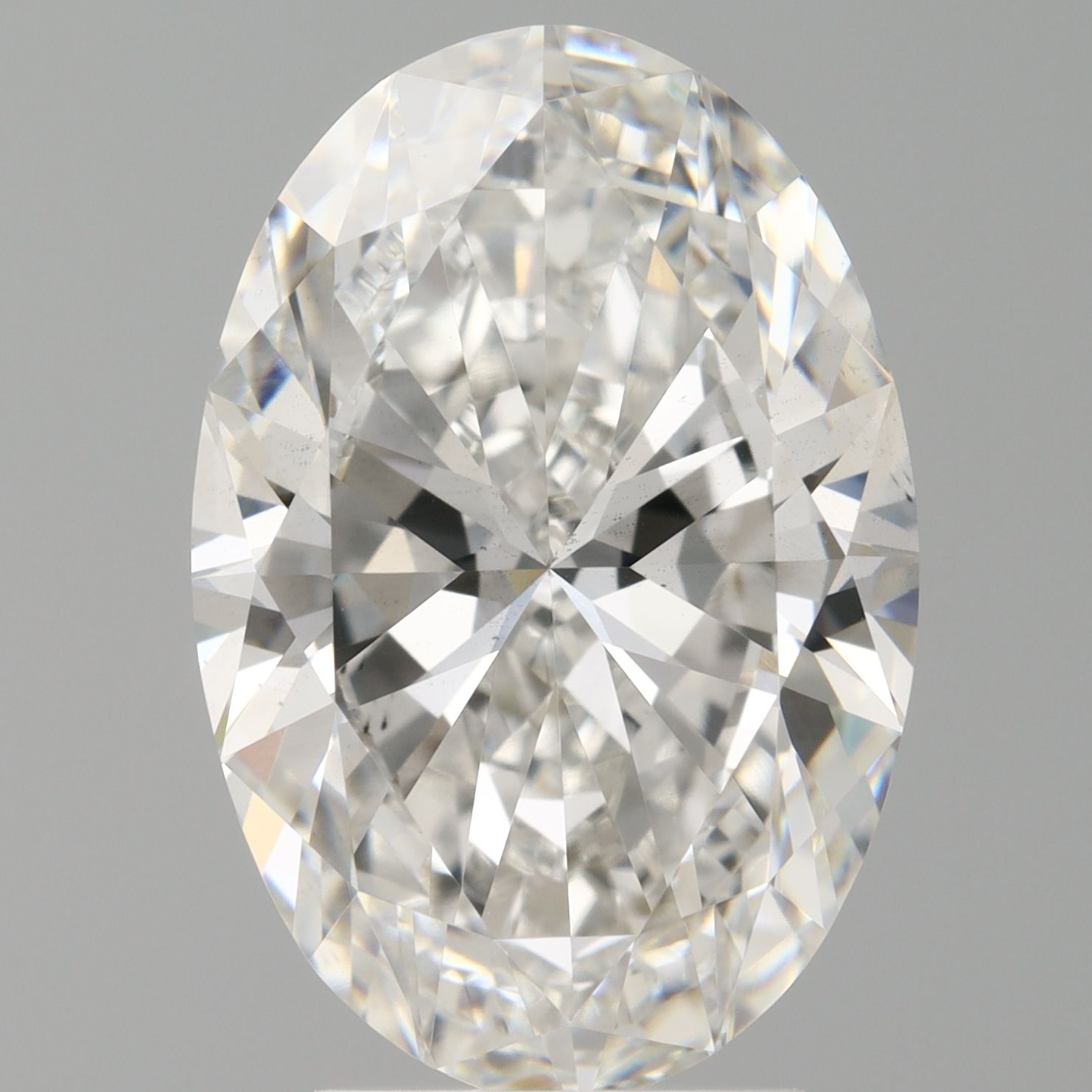 4.01 ct. oval Lab Grown Diamond front image