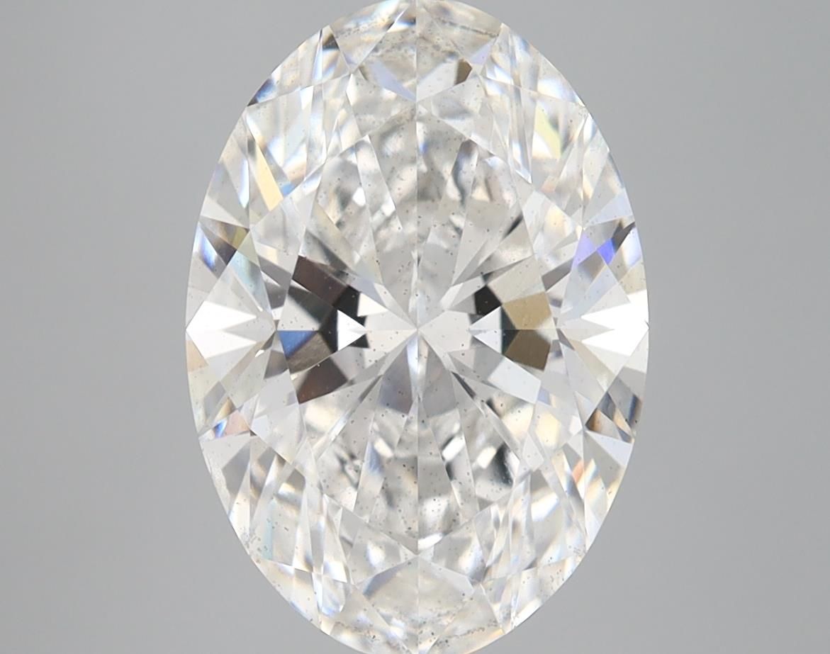 4.13 ct. oval Lab Grown Diamond front image