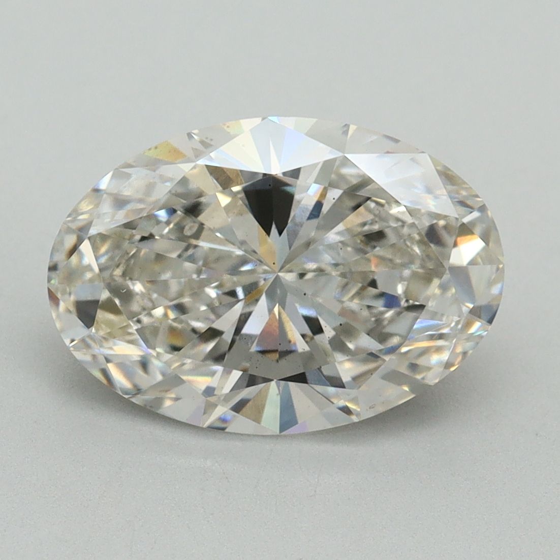3.02 ct. oval Lab Grown Diamond front image