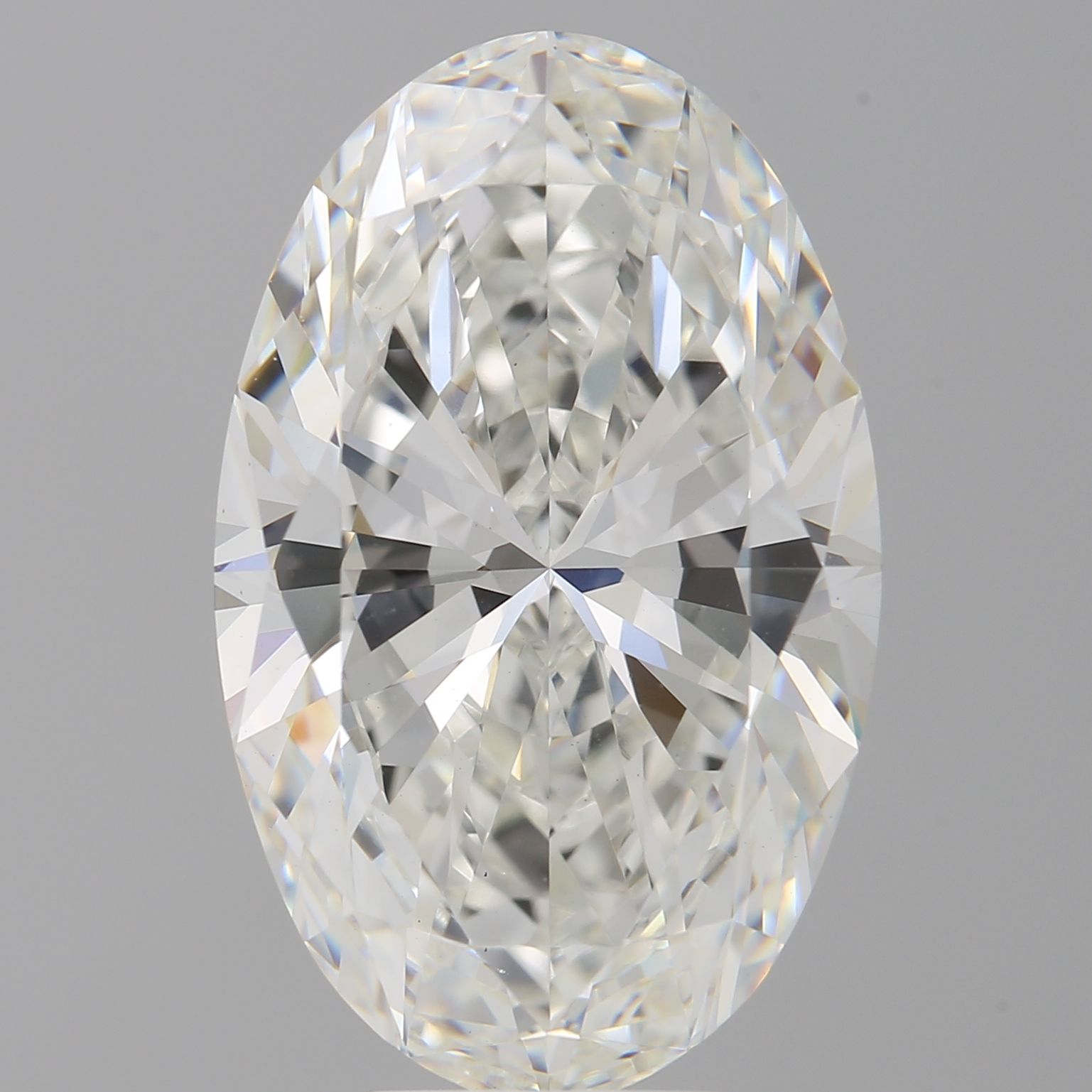 8.04 ct. oval Lab Grown Diamond front image