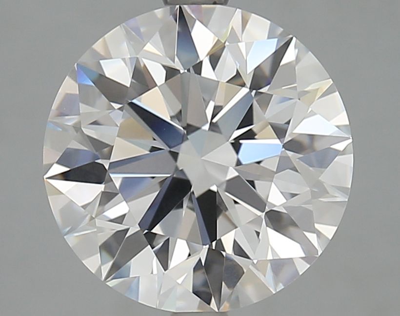 Diamant Rond 4.29 ct - Couleur D - Pureté VVS2
