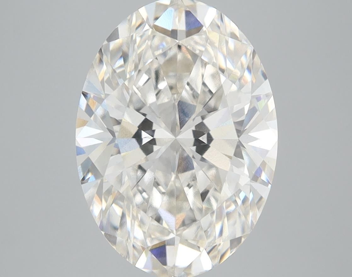 3.84 ct. oval Lab Grown Diamond front image