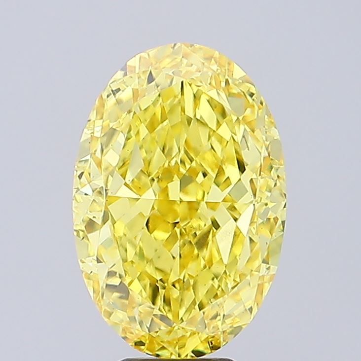 6.61 ct. oval Lab Grown Diamond front image