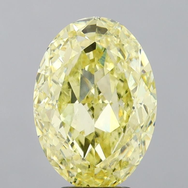 6.04 ct. oval Lab Grown Diamond front image