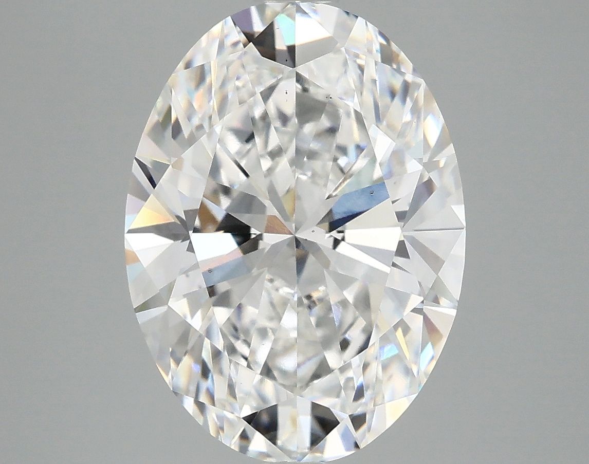 5.01 ct. oval Lab Grown Diamond front image