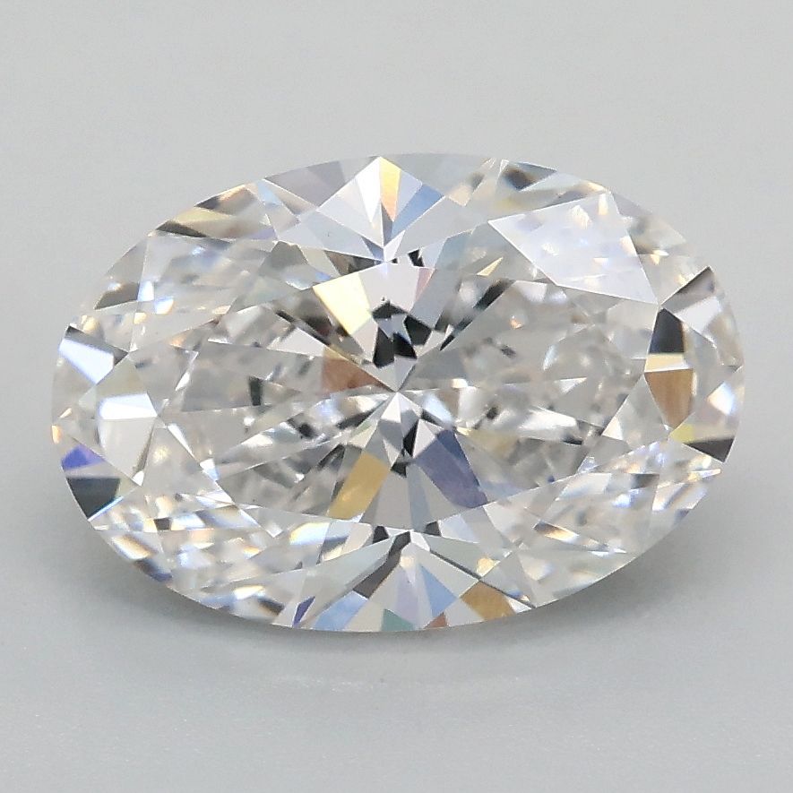 2.01 ct. oval Lab Grown Diamond front image