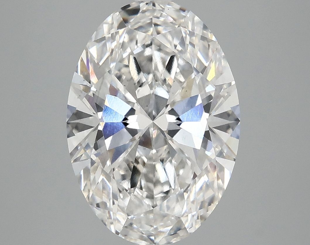 3.73 ct. oval Lab Grown Diamond front image