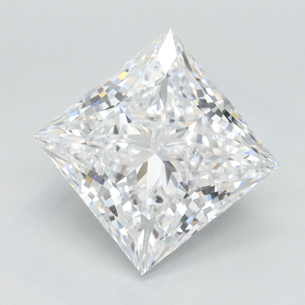 3.14 ct. princess Lab Grown Diamond front image