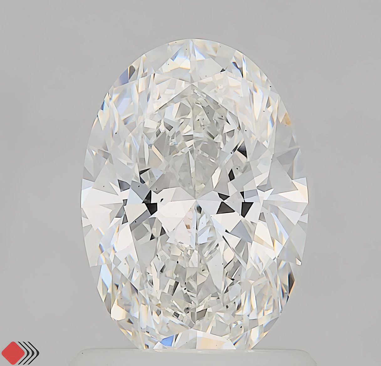 1.03 ct. oval Lab Grown Diamond front image