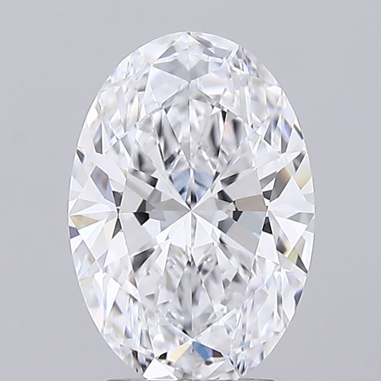 2.50 ct. oval Lab Grown Diamond front image