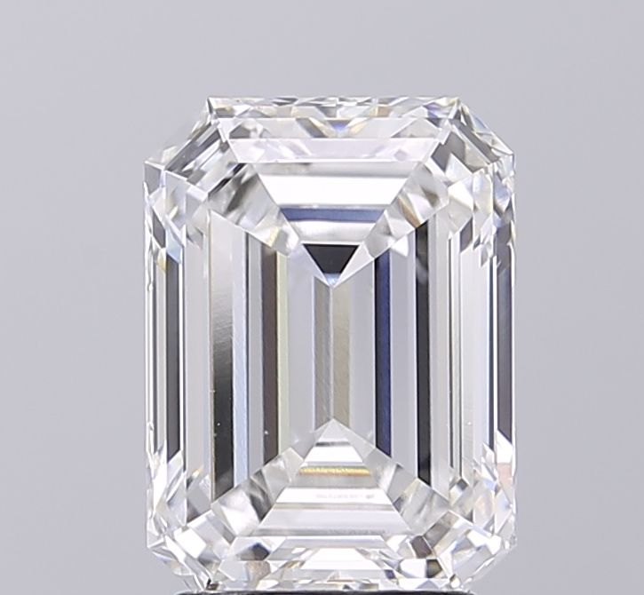 3.03 ct. emerald Lab Grown Diamond front image