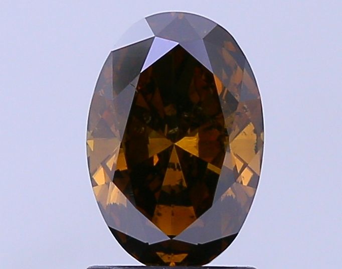 Diament 2.01 ct Fancy Dark Brown/SI2