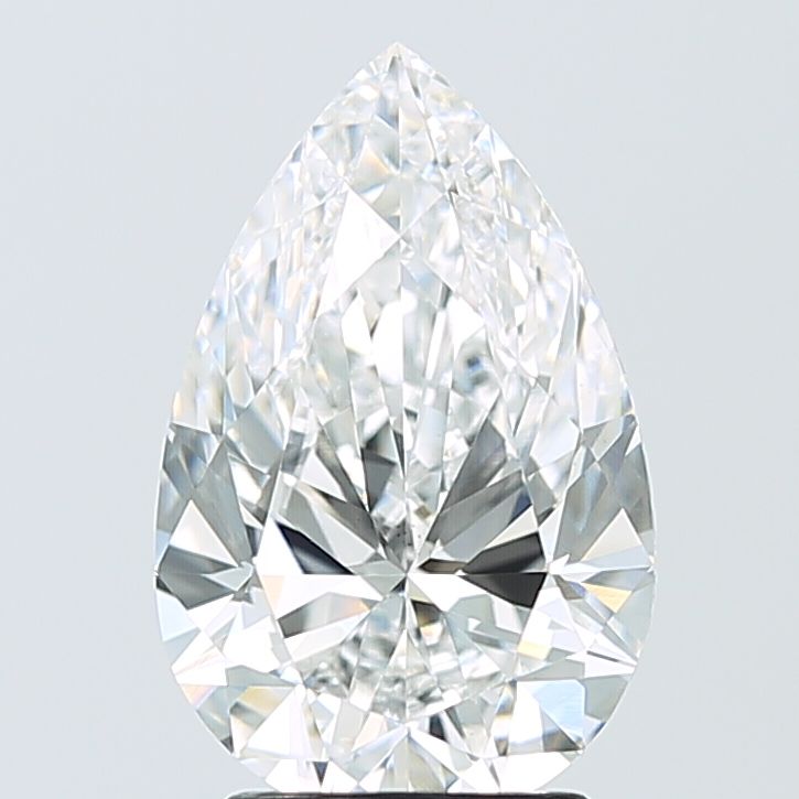 3.01 ct. pear Lab Grown Diamond front image