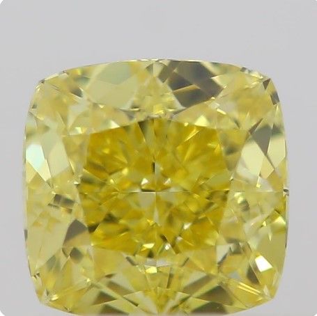 Diament 0.45 ct Fancy Vivid Yellow/VVS2