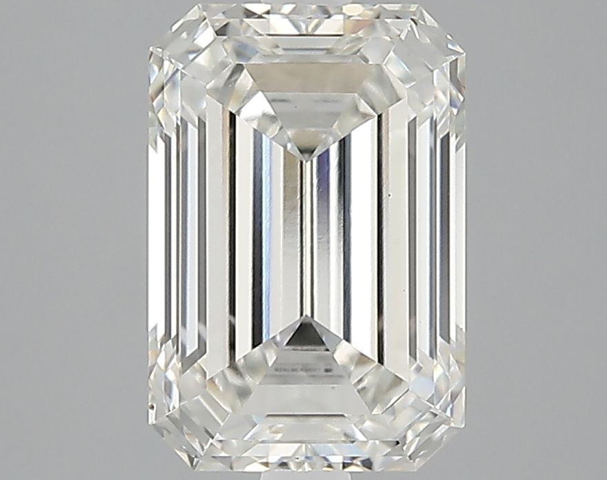 2.64 ct. emerald Lab Grown Diamond front image