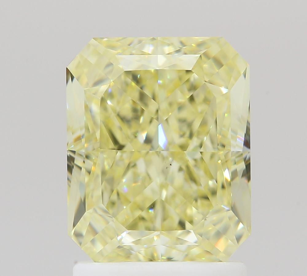 Diament 2.09 ct Fancy Light Yellow/VS1