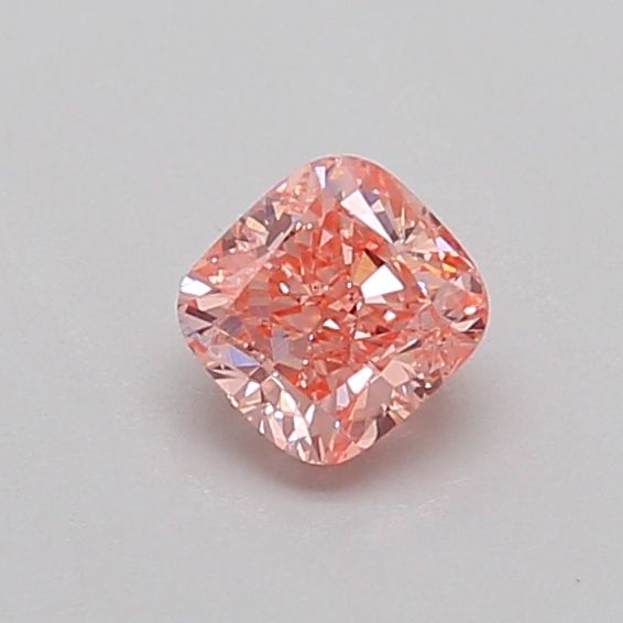 0.41 CT Fancy Intense Pink CUSHION MODIFIED