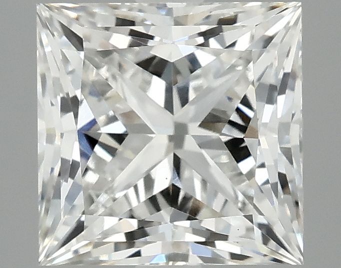 3.09 ct. princess Lab Grown Diamond front image