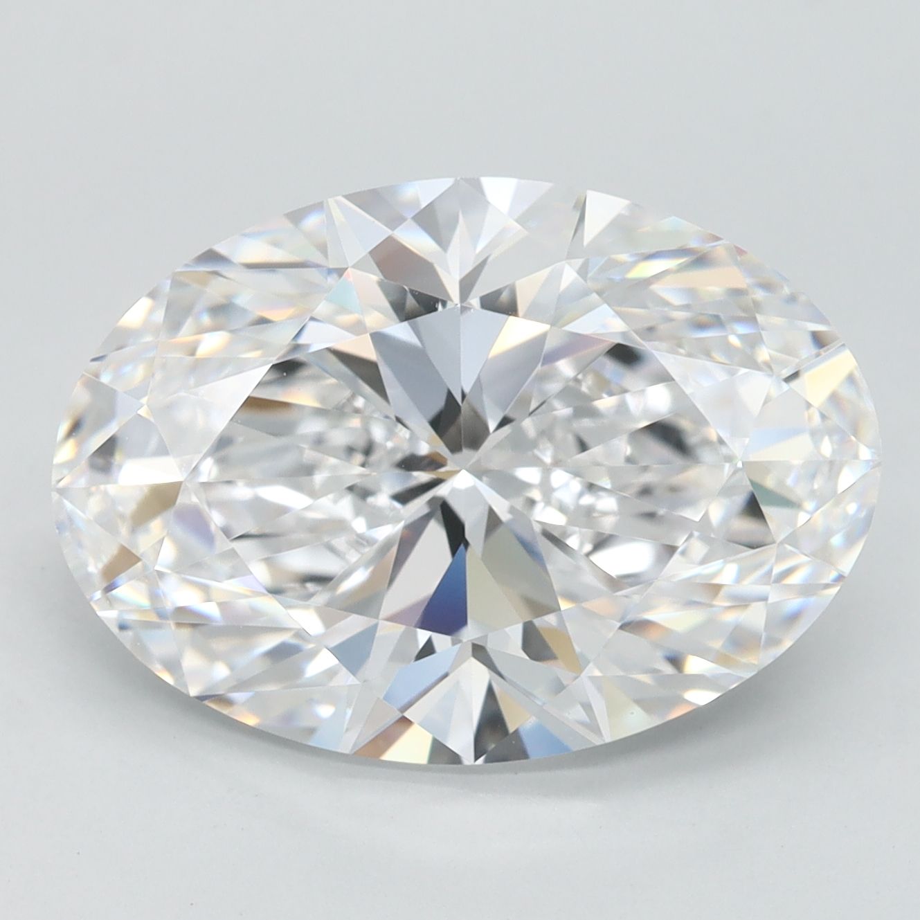 5.59 ct. oval Lab Grown Diamond front image