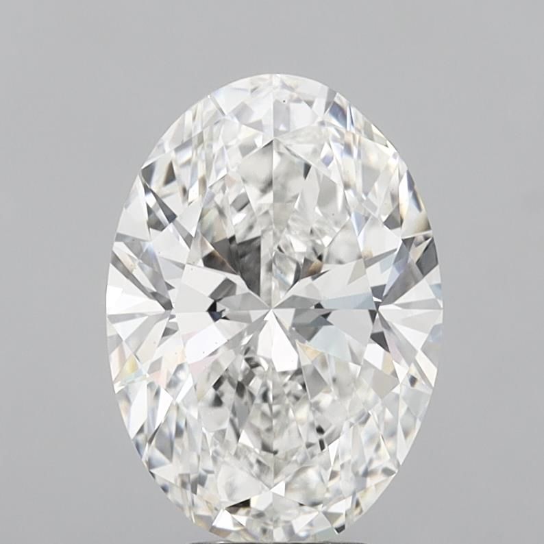 6.00 ct. oval Lab Grown Diamond front image