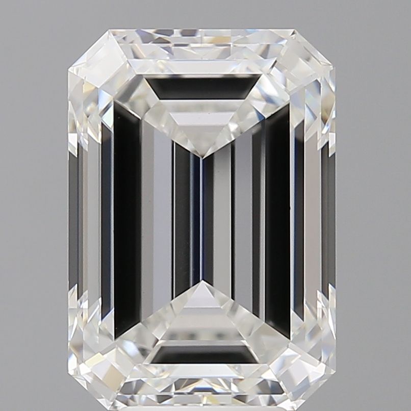 6.56 ct. emerald Lab Grown Diamond front image