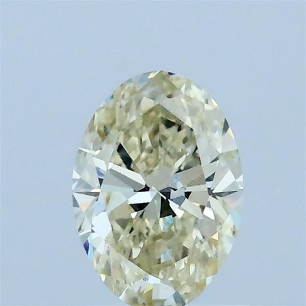 0.6 CT Fancy Light Yellow OVAL